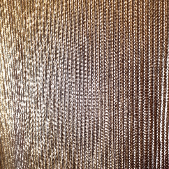 Bar lll gold glam Copenhagen pleated shift dress - Picture 2 of 15